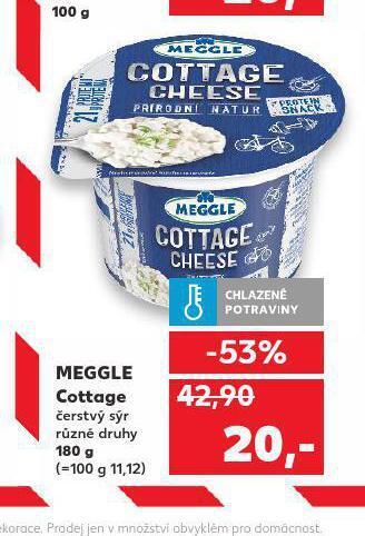 Kaufland Meggle cottage nabídka