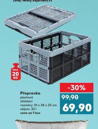 Kaufland Přepravka nabídka