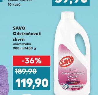 Kaufland Savo odstraňovač skvrn nabídka