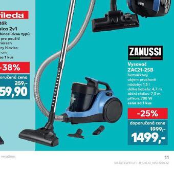 Kaufland Vysavač zanussi nabídka