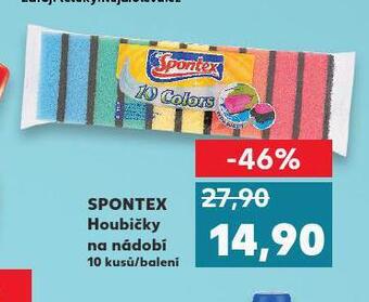 Kaufland Spontex houbičky nabídka