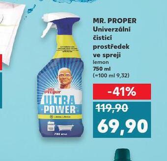 Kaufland Mr. proper univerzální čisticí prostředek ve spreji nabídka