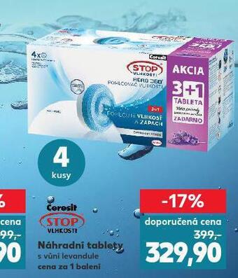 Kaufland Ceresit stop vlhkosti náhradní tablety nabídka