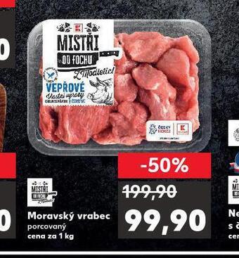 Kaufland Moravský vrabec porcovaný nabídka