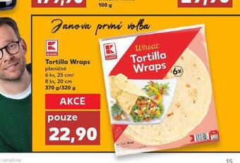 Kaufland Tortilla wraps nabídka