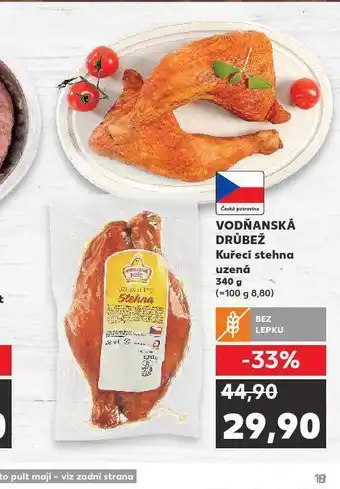 Kaufland Kuřecí stehna uzená nabídka
