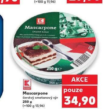 Kaufland Mascarpone nabídka