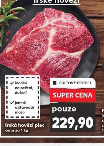 Kaufland Irská hovězí plec nabídka
