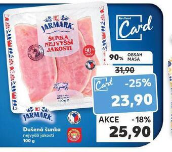 Kaufland Dušená šunka nabídka