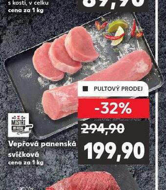Kaufland Vepřová panenská svíčková nabídka