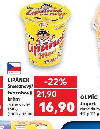 Kaufland Lipánek nabídka