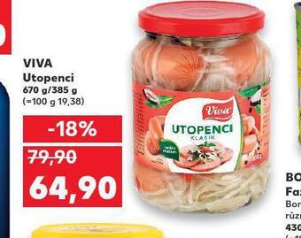 Kaufland Viva utopenci nabídka