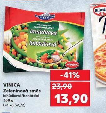 Kaufland Vinica zeleninová směs nabídka