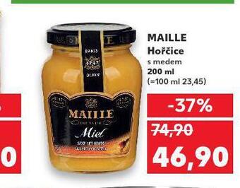 Kaufland Maille hořčice nabídka
