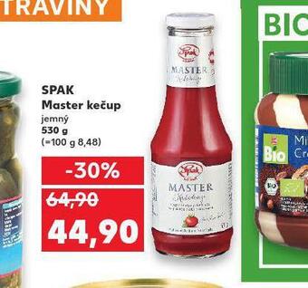 Kaufland Spak master kečup nabídka