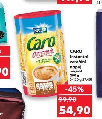 Kaufland Caro instantní cereální nápoj nabídka