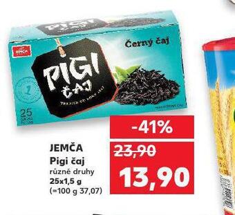 Kaufland Jemča pigi čaj nabídka