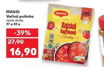 Kaufland Maggi vařivá polévka nabídka