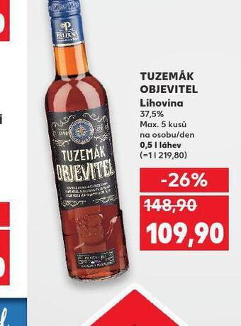 Kaufland Tuzemák objevitel nabídka