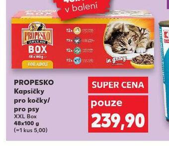Kaufland Propesko kapsičky pro psy nabídka