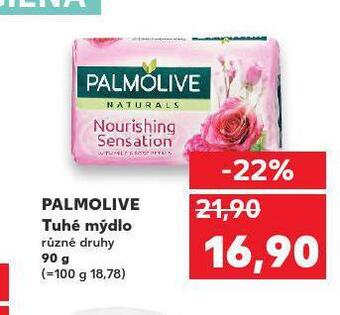 Kaufland Palmolive tuhé mýdlo nabídka