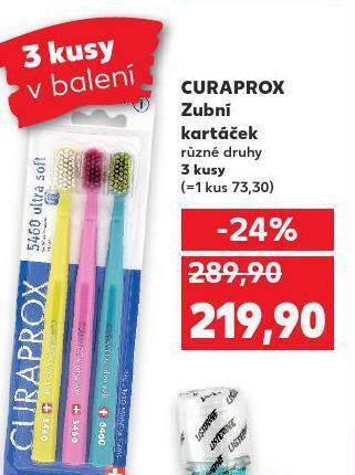 Kaufland Curaprox zubní kartáček nabídka