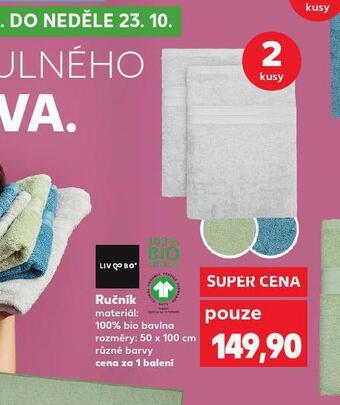 Kaufland Ručník 50 x 100 cm nabídka