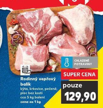 Kaufland Rodinný vepřový balík nabídka