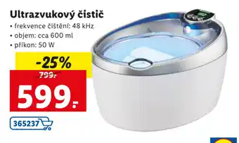 Lidl Ultrazvukový čistič příkon: 50 W, objem: cca 600 ml, frekvence čištění: 48 kHz nabídka