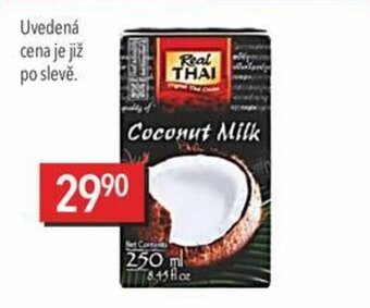Globus Real Thai Coconut milk nabídka