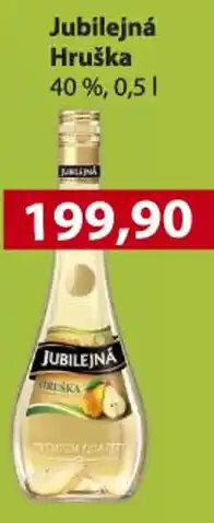 Jubilejná Hruška 340% 0,5l