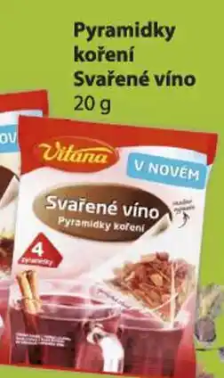 Konzum Pyramidky koření svařené víno 20g nabídka