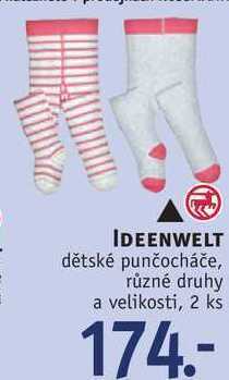 Rossmann Ideenwelt dětské punčocháče, 2 ks nabídka
