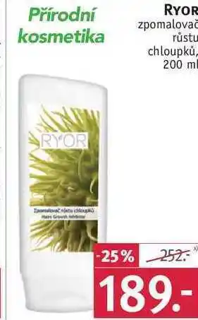 Rossmann Ryor zpomalovač růstu chloupků, 200 ml nabídka