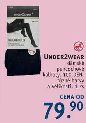 Under2wear dámské punčochové kalhoty,