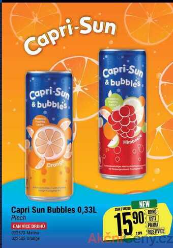 Tamda Foods Capri sun bubbles 0,33l nabídka