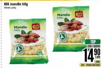 Tamda Foods Ibk mandle 60g nabídka