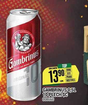 Tamda Foods Gambrinus 0,5l nabídka