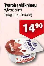 CBA Tvaroh s vlákninou, 140 g nabídka