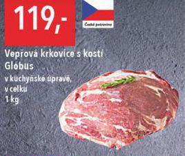 Globus Vepřová krkovice s kostí nabídka
