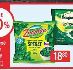 Globus Znojmia špenát nabídka