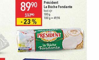 Globus Président la buche fondante nabídka