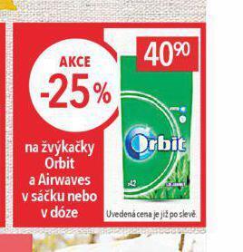 Globus Orbit žvýkačky nabídka