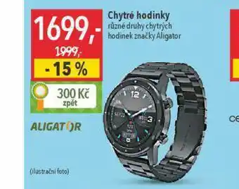 Globus Chytré hodinky aligator nabídka