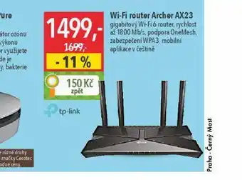 Globus Wi-fi router tp-link nabídka