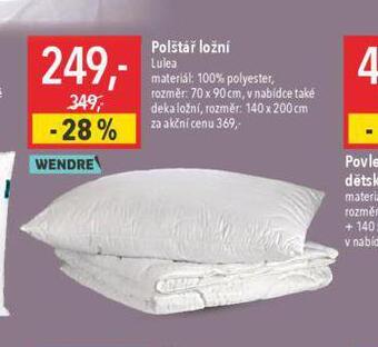 Globus Polštář ložní nabídka