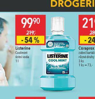 Globus Listerine ústní voda nabídka