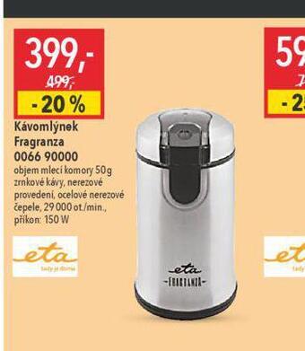 Globus Kávomlýnek eta nabídka