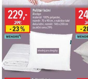 Globus Polštář ložní nabídka