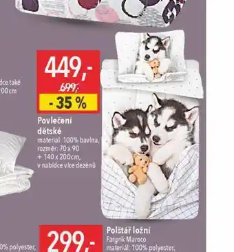 Globus Dětské povlečení nabídka